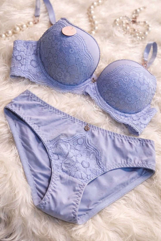 Premium Padded Bra & Panty Set – Push Up Fit & Elegant Style